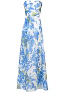 Carolina Herrera Mimosa Organza Sweetheart Gown - White