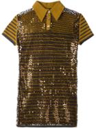 Jean Paul Gaultier Vintage Sequinned Polo Shirt