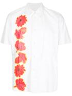 Walter Van Beirendonck Vintage Paper Flower Print Shirt - White