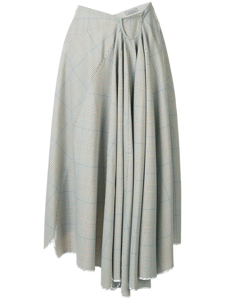 Nina Ricci Asymmetric Hem Skirt - Neutrals