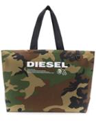 Diesel Camouflage Pattern Tote Bag - Green