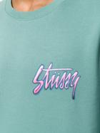 Stussy Logo Long-sleeve Sweatshirt - Green