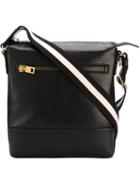 Bally Trezzini Messenger Bag, Black, Calf Leather