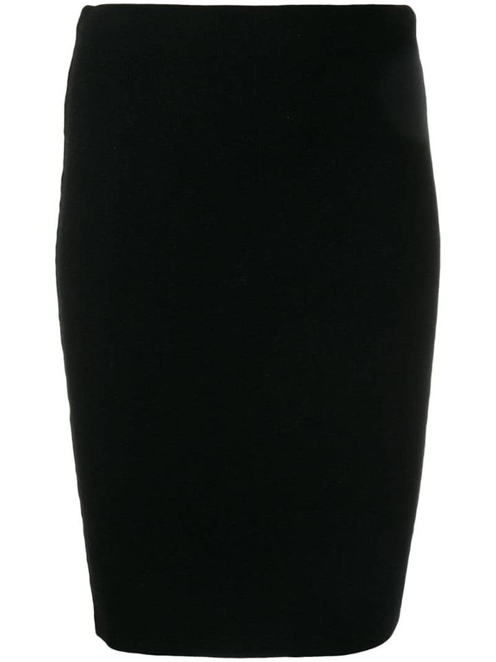 Iris Von Arnim Pull-on Cashmere Skirt - Black