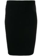 Iris Von Arnim Pull-on Cashmere Skirt - Black