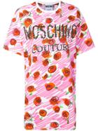 Moschino Floral Print Dress - Pink