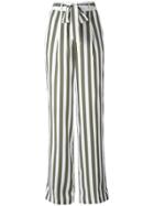 Equipment Stripe High Waist Trousers - Green