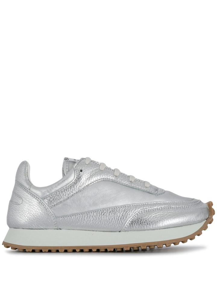Comme Des Garçons Comme Des Garçons Low Top Trainers - Silver