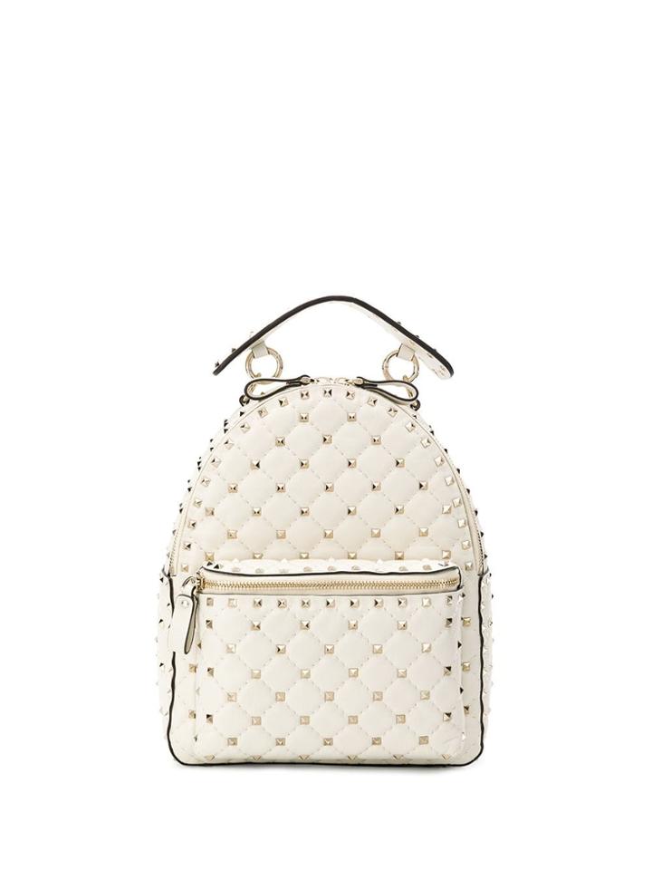 Valentino Valentino Garavani Rockstud Backpack - White
