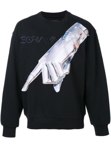 Juun.j Juun.j X Hajime Sorayama Print Sweatshirt - Black