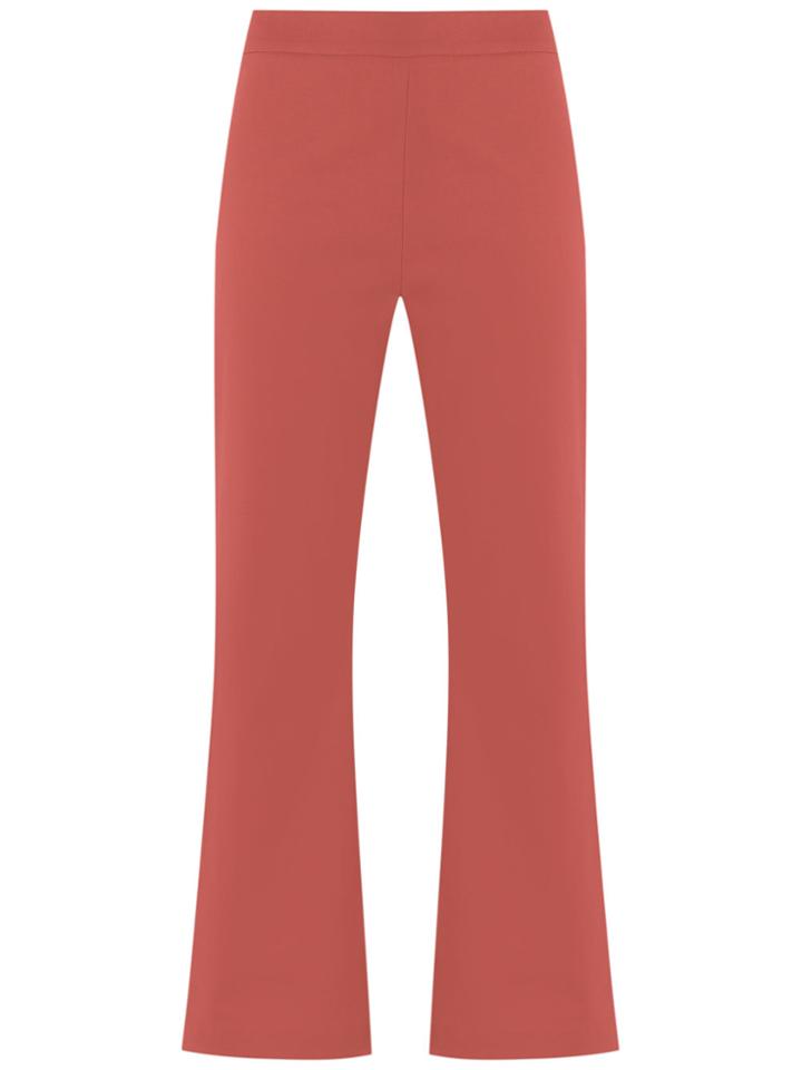 Talie Nk Cropped Trousers - Yellow & Orange