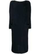 Daniela Gregis Oversized Knitted Dress - Blue