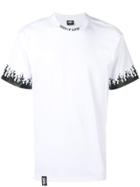 Vision Of Super Flames Print T-shirt - White