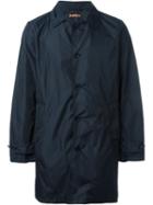 Aspesi Single Breasted Coat, Men's, Size: Medium, Blue, Nylon