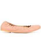 See By Chloé Scalloped Ballerinas - Nude & Neutrals