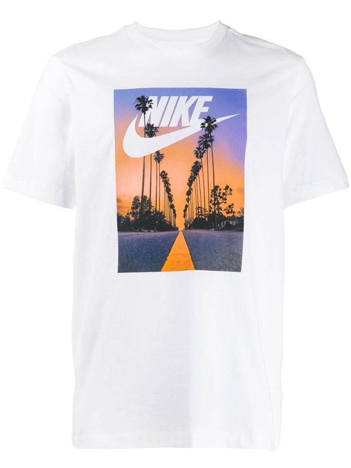 Nike Sunset Print T-shirt - White