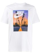 Nike Sunset Print T-shirt - White