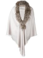 Fendi 'signature' Shawl - Grey
