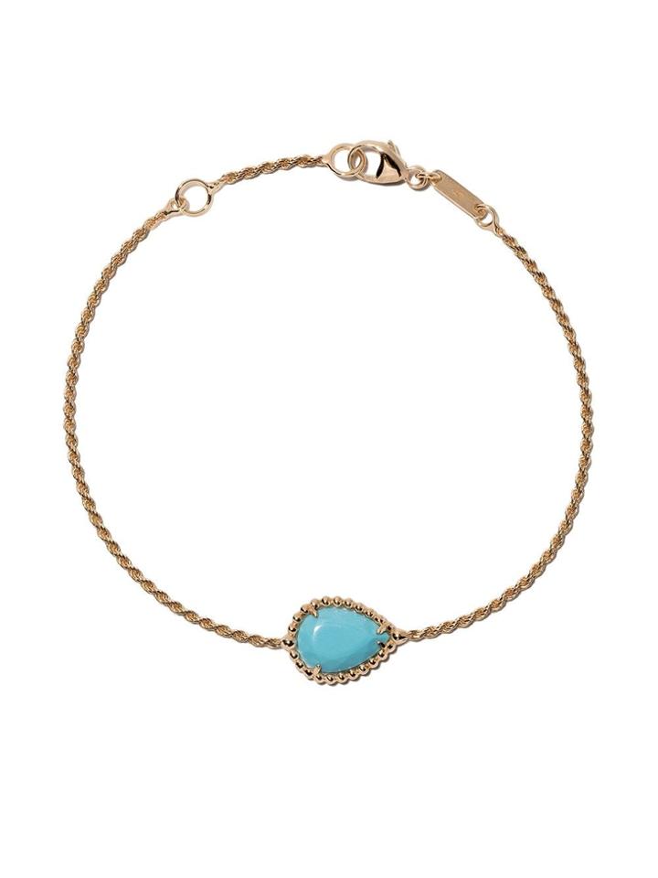 Boucheron Teardrop Stone Bracelet - Yg