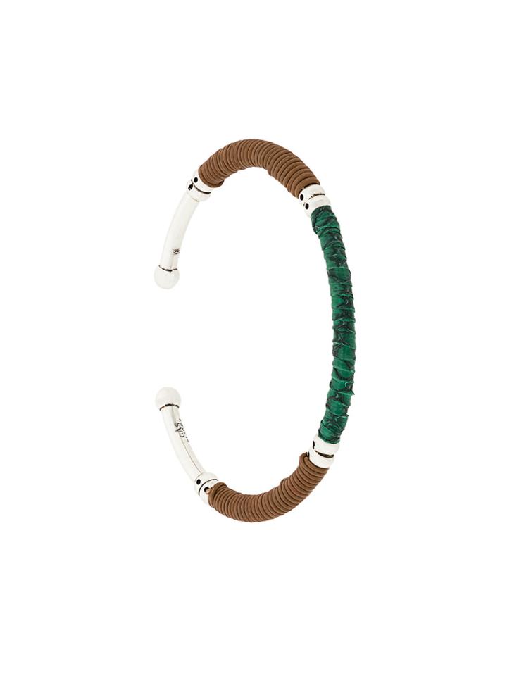 Gas Bijoux Zanzibar Bangle - Green