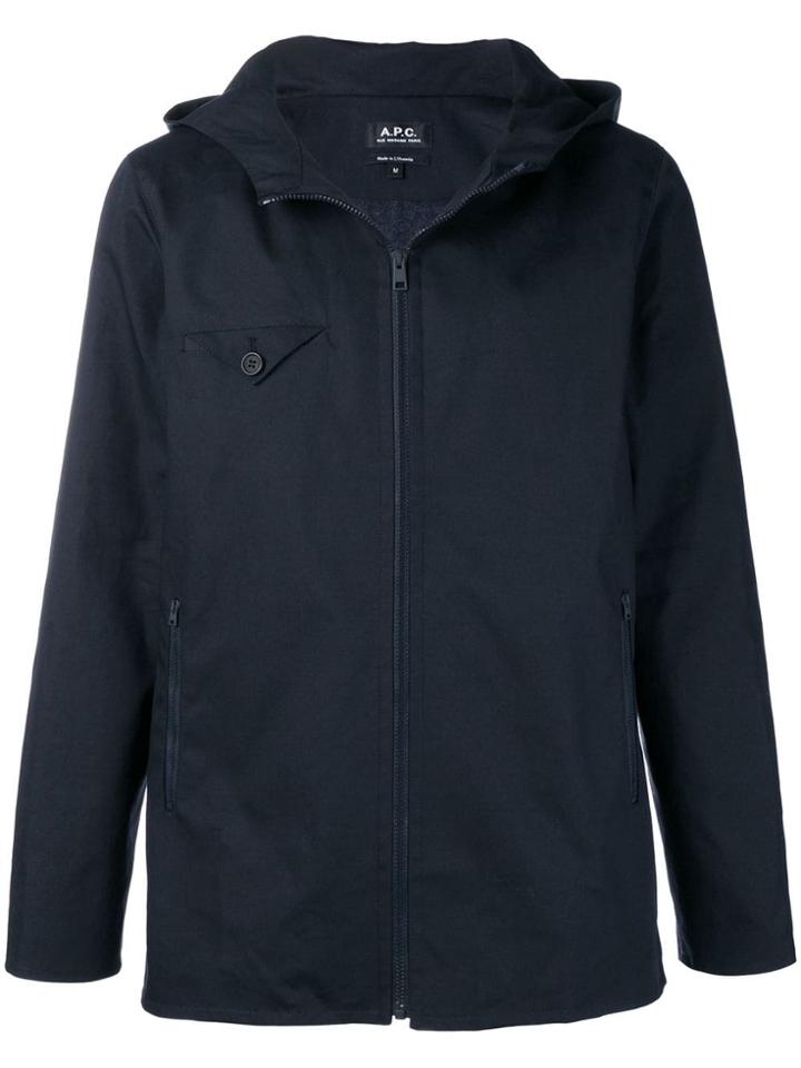 A.p.c. Alien Parka - Blue