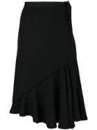 Jw Anderson Asymmetric Skirt - Black