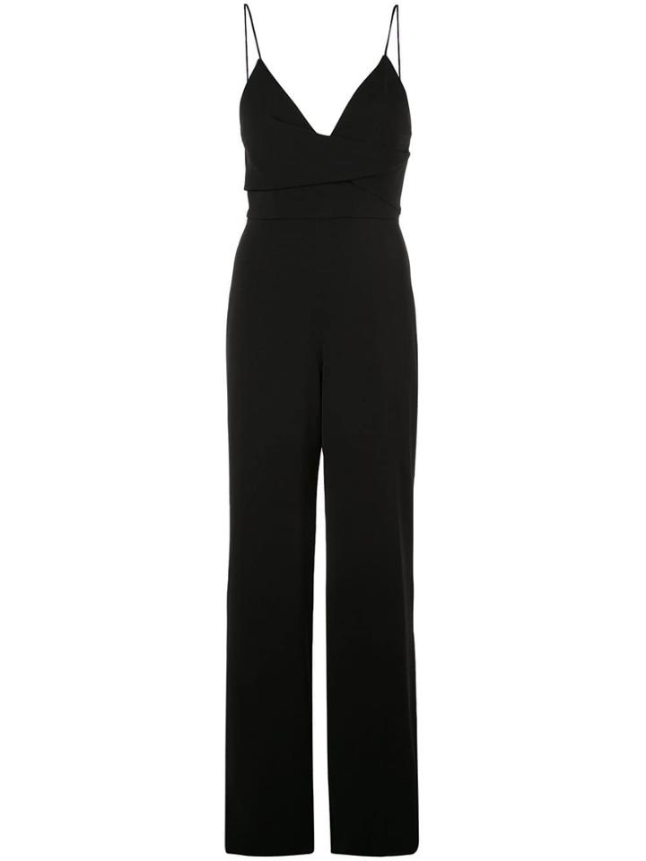 Jay Godfrey Wide Leg Jumpsuit - Black