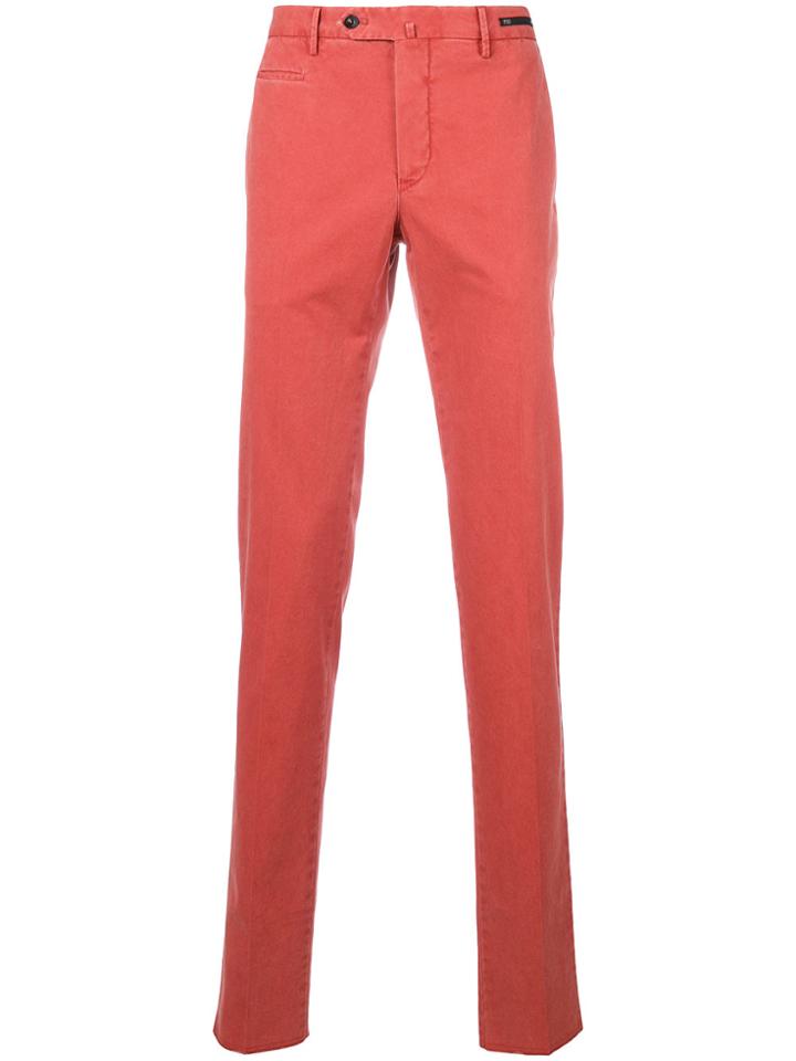 Pt01 Casual Chinos - Yellow & Orange