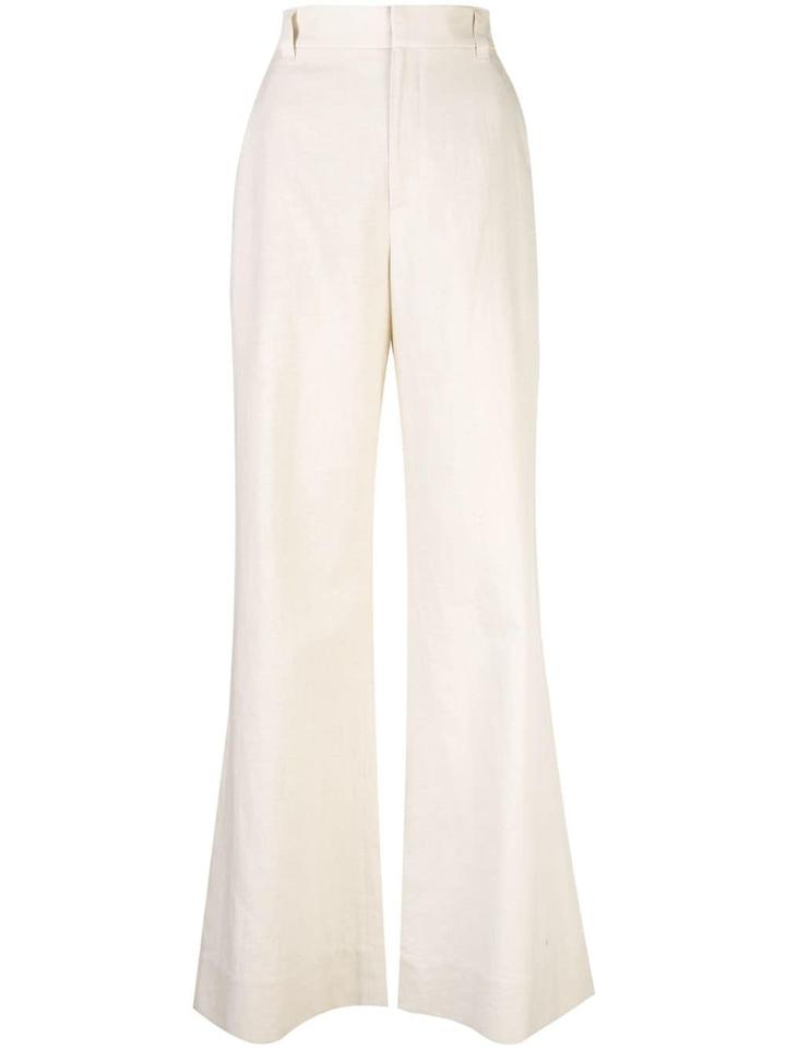 Brunello Cucinelli High Waisted Flared Trousers - Neutrals