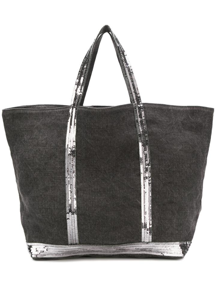 Vanessa Bruno Sequin Detail Tote Bag - Grey