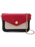 Frances Valentine Tess Envelope Clutch Bag - Black