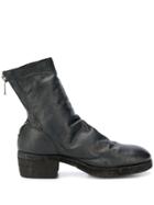 Guidi Worn Effect Boots - Black