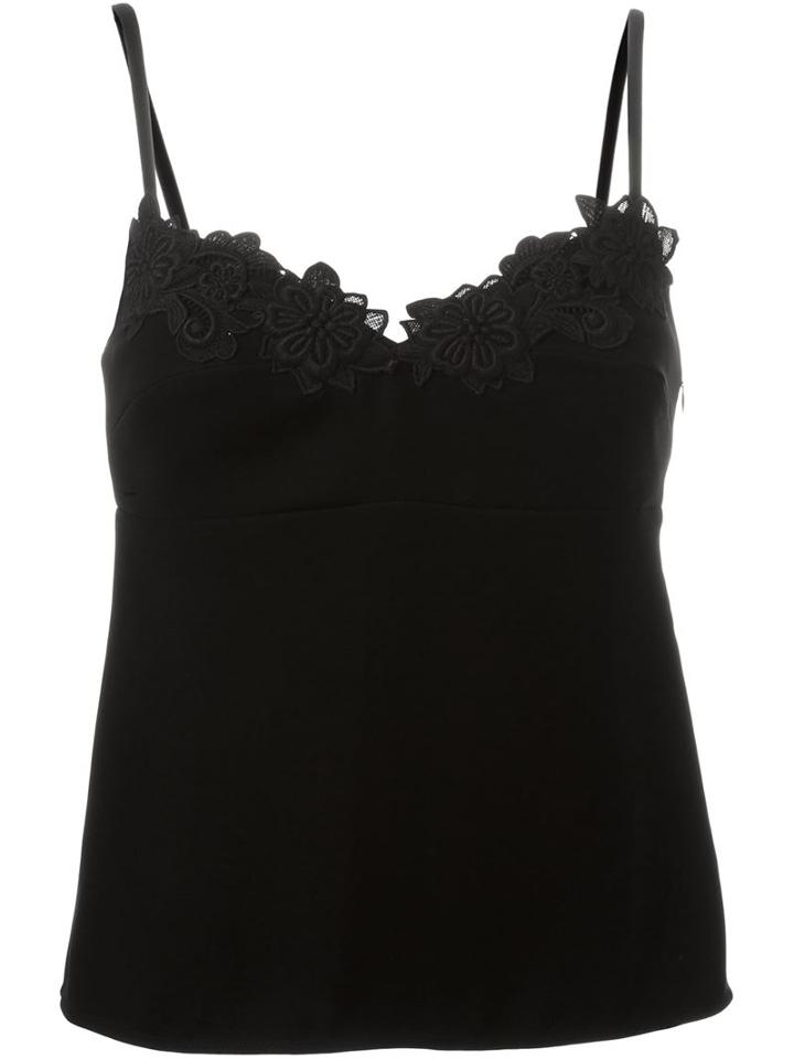 Sonia Rykiel Floral Macramé Cami Top