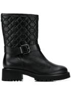 Hogl Quilted Mid-calf Boots - Black