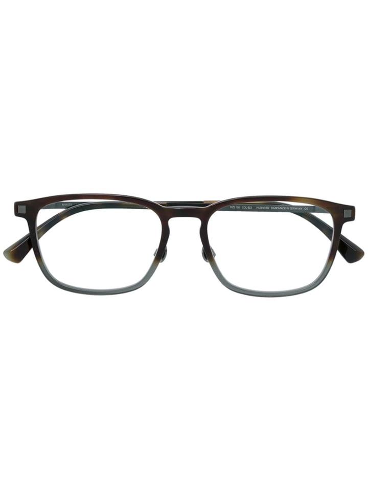 Mykita Arluk Rectangular Glasses - Metallic