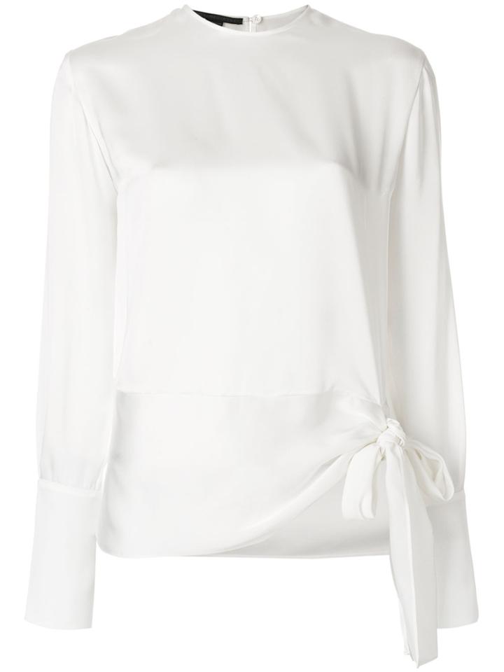 Stella Mccartney Tie Hem Blouse - White