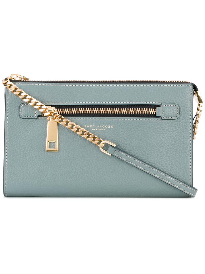 Marc Jacobs - Gotham Small Crossbody Bag - Women - Cotton/leather - One Size, Blue, Cotton/leather