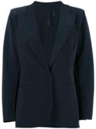 Norma Kamali Pewter Blazer - Blue