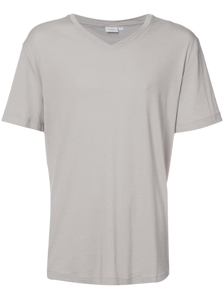 Onia - Joey V-neck T-shirt - Men - Cotton/spandex/elastane - L, Nude/neutrals, Cotton/spandex/elastane