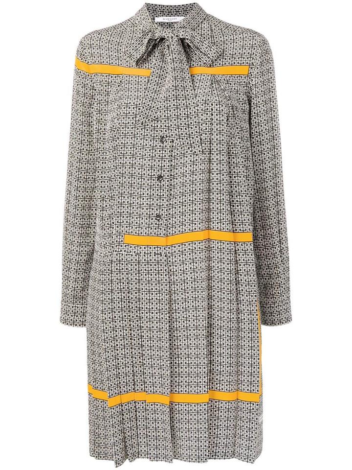 Givenchy Monogram Print Dress - Black