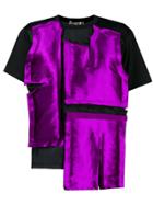 Comme Des Garçons Deconstructed T-shirt - Pink & Purple