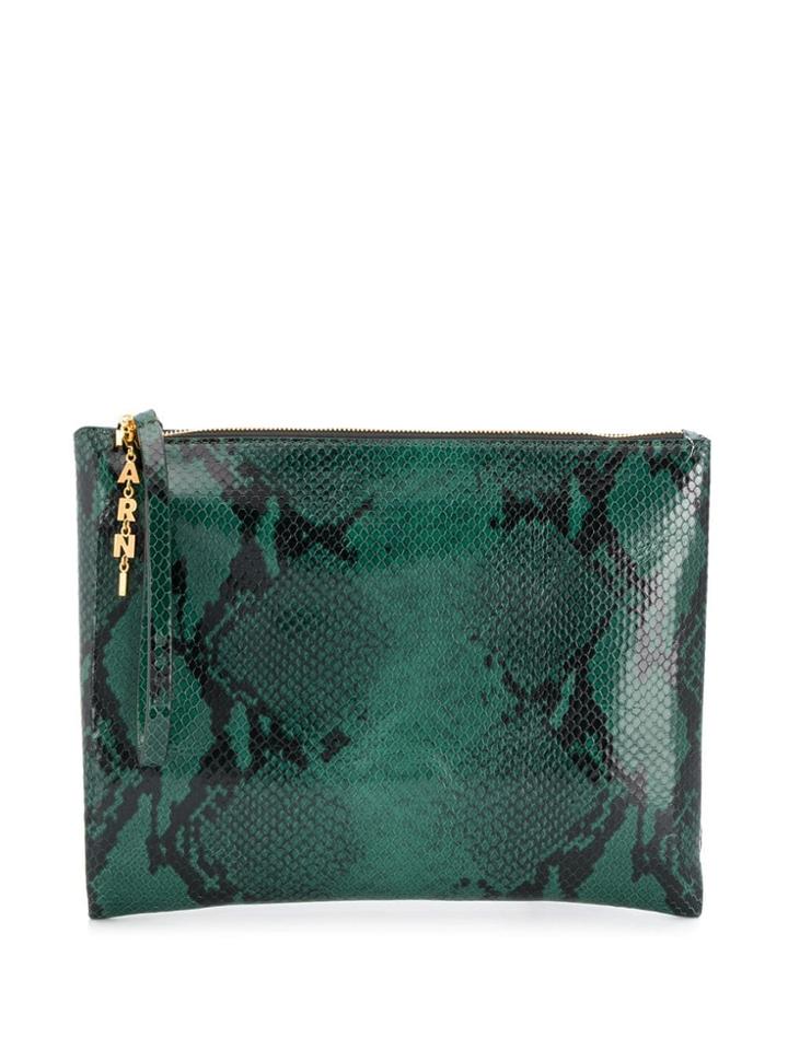 Marni Clutch Bag - Green