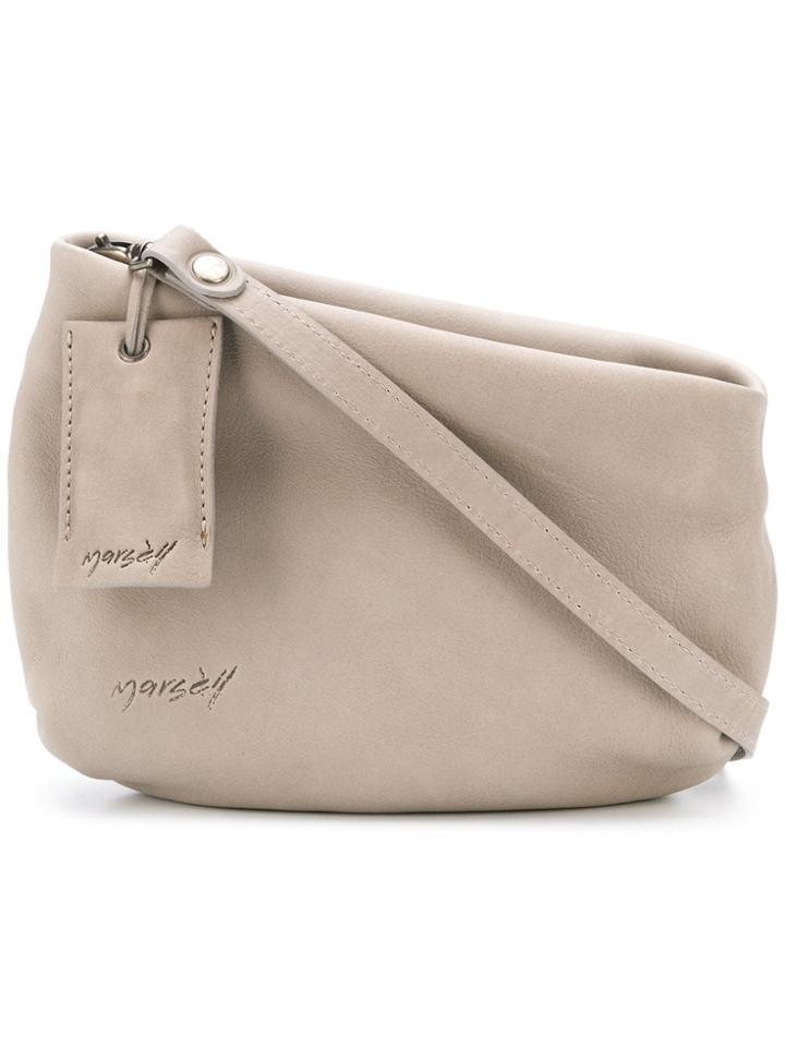 Marsèll Asymmetric Shoulder Bag - Grey