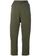 Haider Ackermann Cropped Trousers, Women's, Size: Medium, Green, Cotton