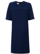 Marni Stitch Lined Dress - Blue
