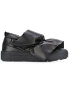 Msgm Frontal Drape Slip-on Sneakers