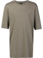 Helmut Lang Longline T-shirt, Men's, Size: Large, Brown, Cotton
