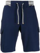 Eleventy Classic Jersey Shorts - Blue