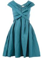 Lanvin Deep V-neck Dress