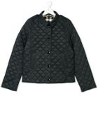 Burberry Kids Teen Quilted Jacket - Blue